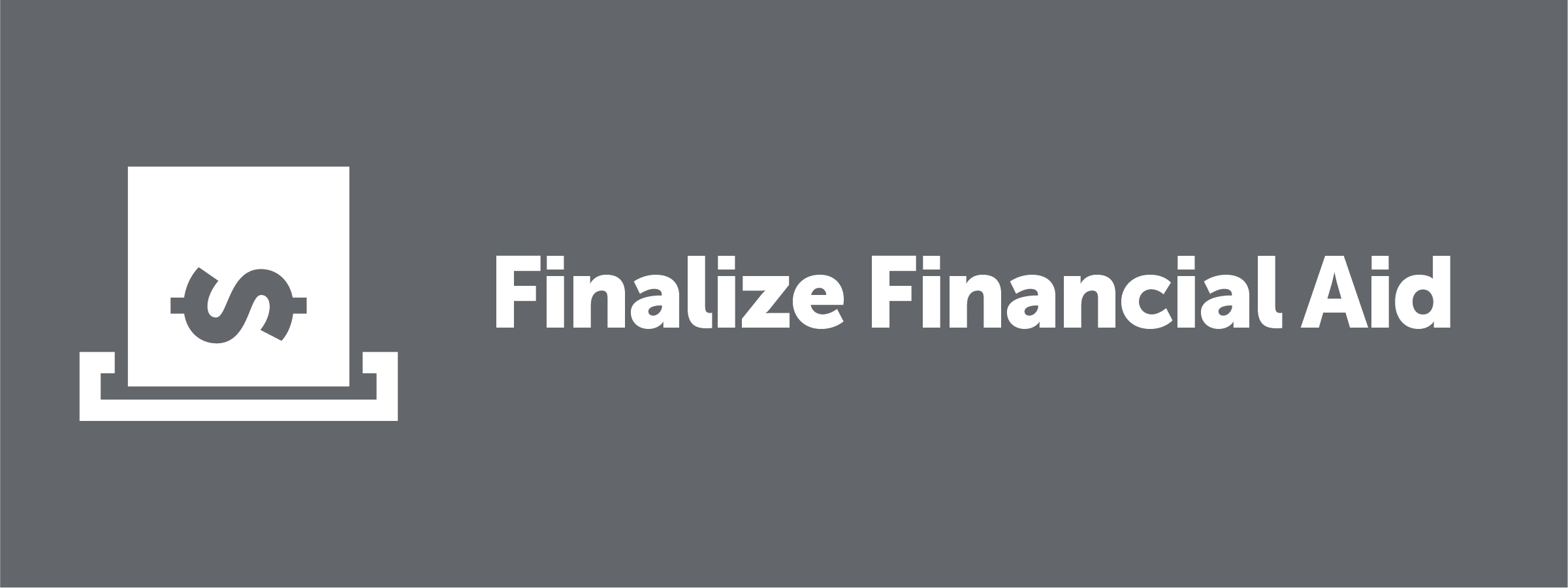 Finalize Financial Aid