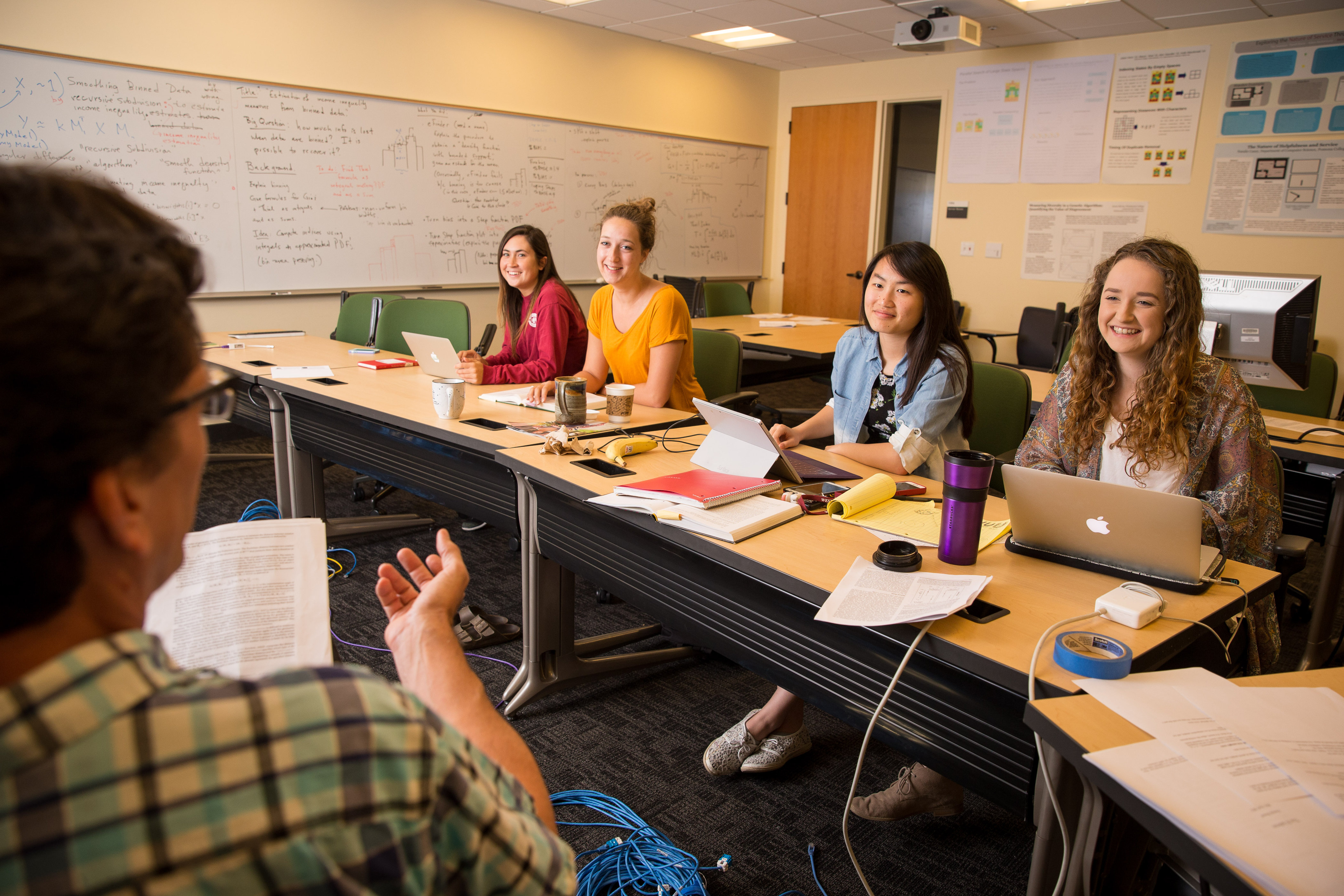 Hunter Summer Research Students Class Math 