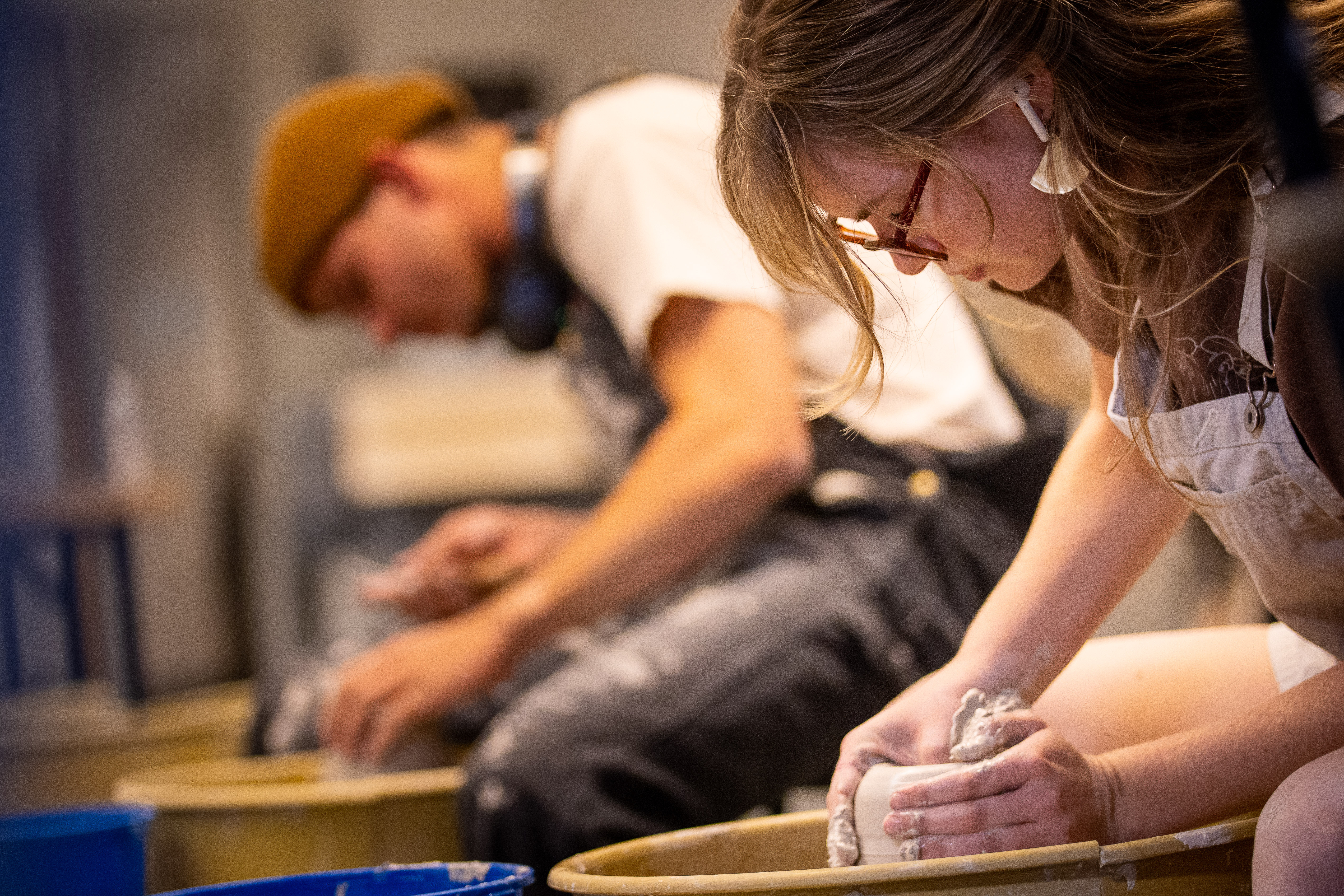 westmont ceramics students