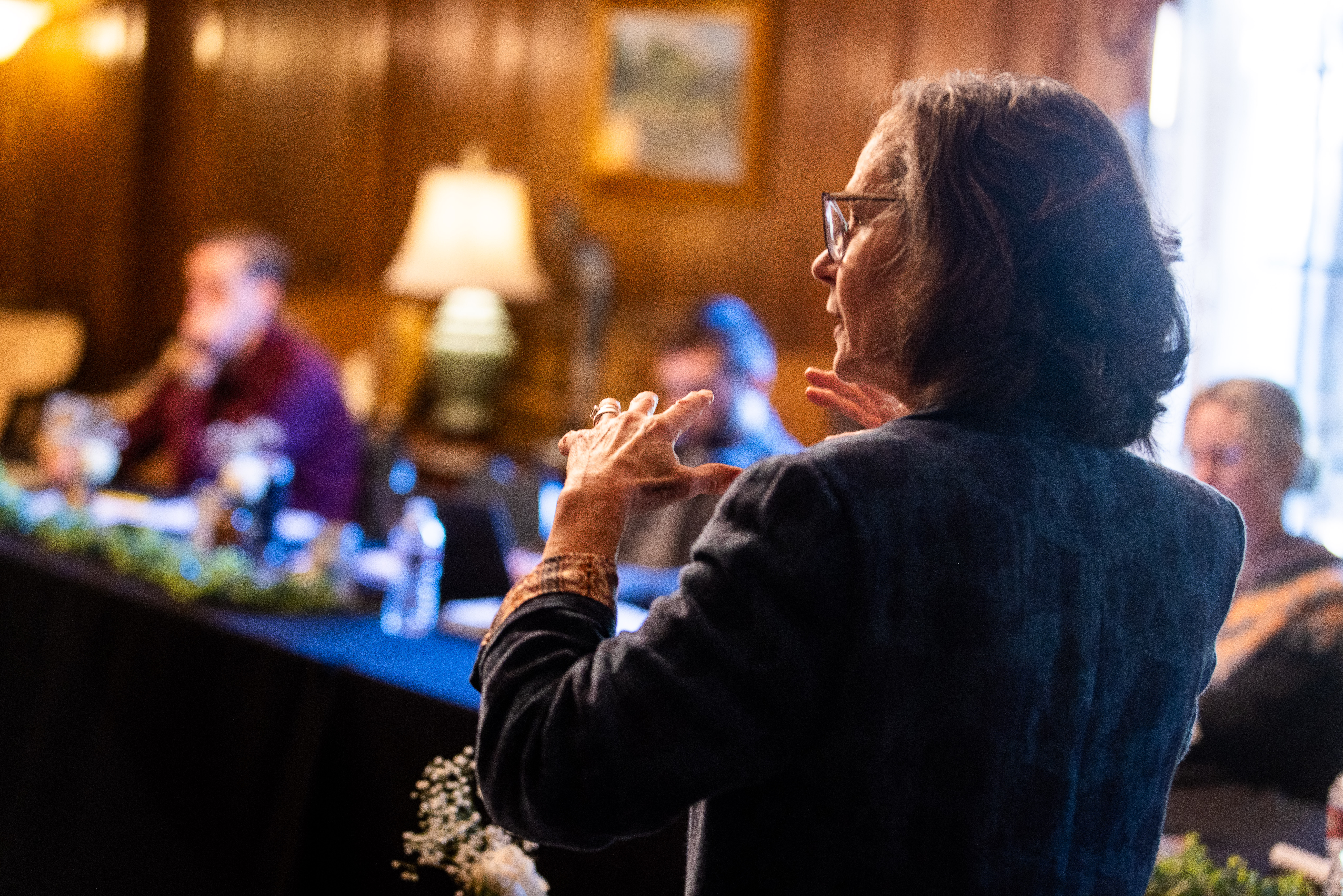 SANDRA RICHTER, PHD teaching theological course