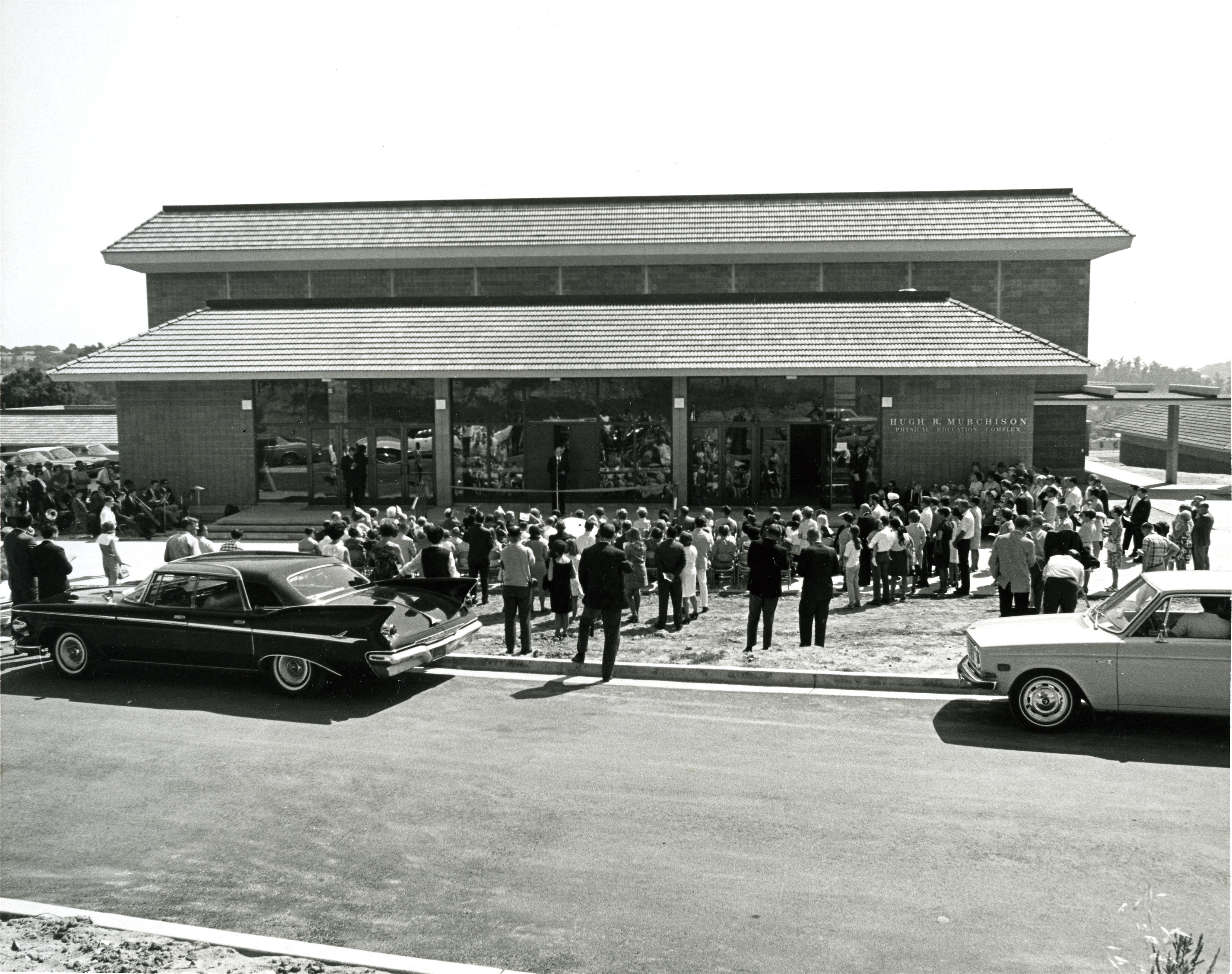 Murchison Gym dedication 1969
