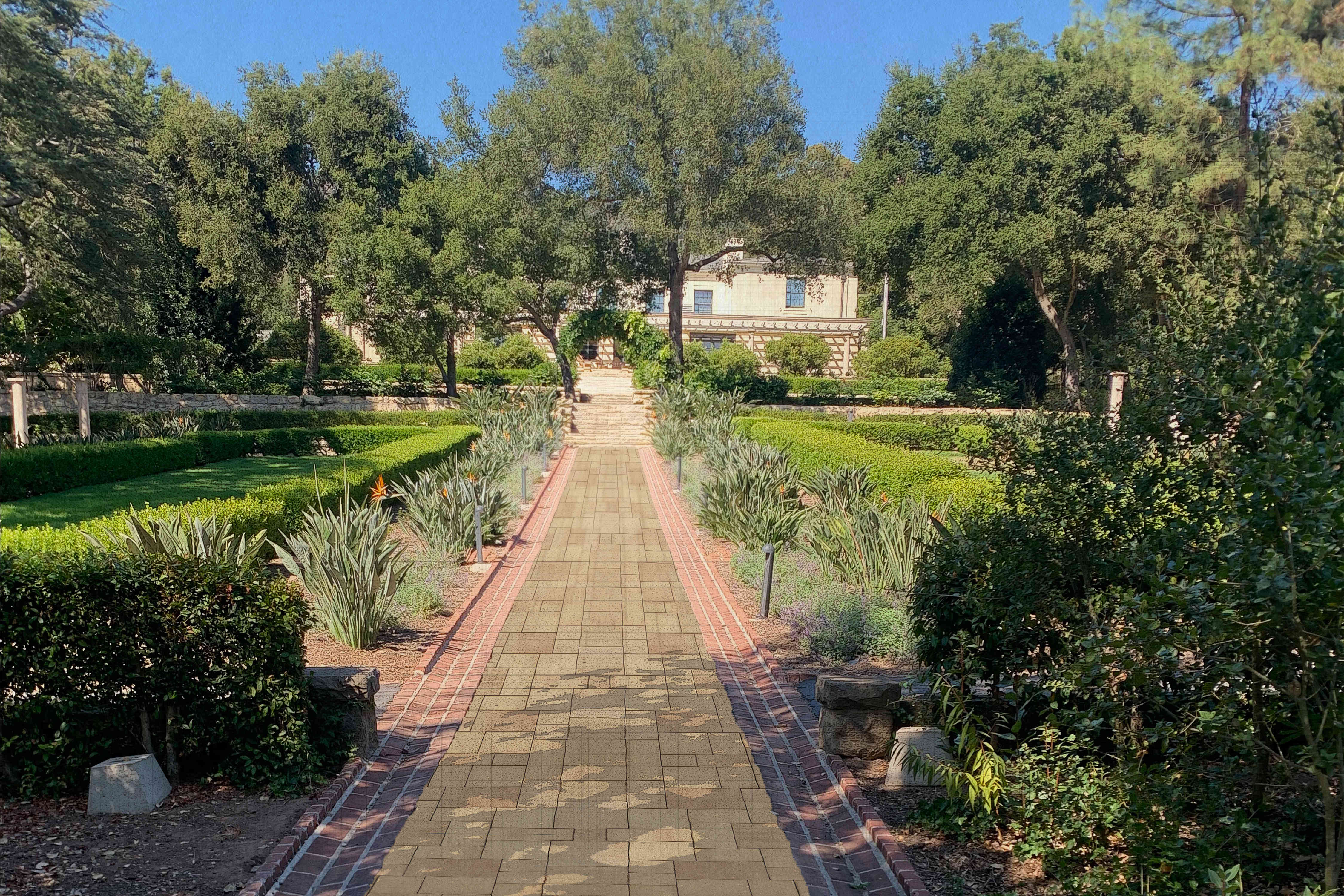 Rendering of Brick Path