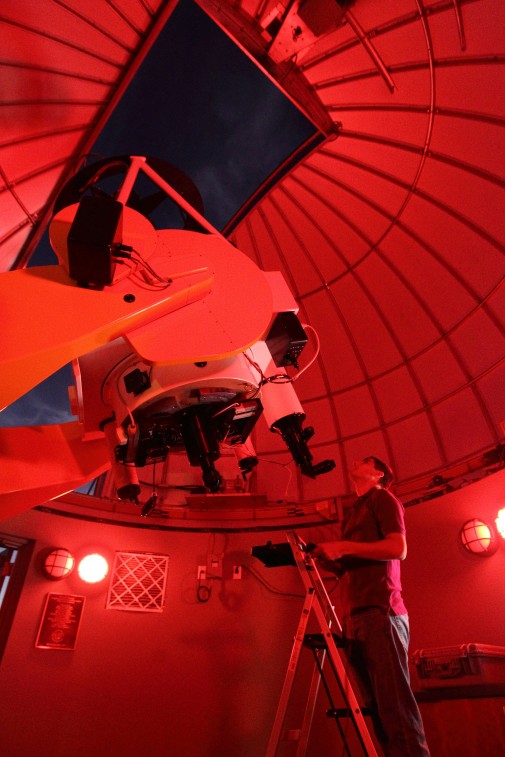 Westmont's Keck Telescope