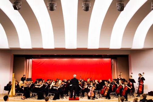The Westmont Orchestra performs at Fudan University in Shanghai, China, last May