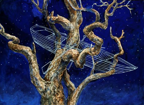 "Skies and Schisms 1" by Nathan Huff
