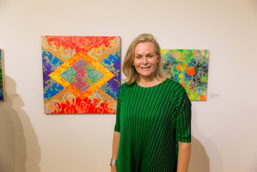 Kerrie Smith won the Third Honorary Mention for “Equipoise 7”