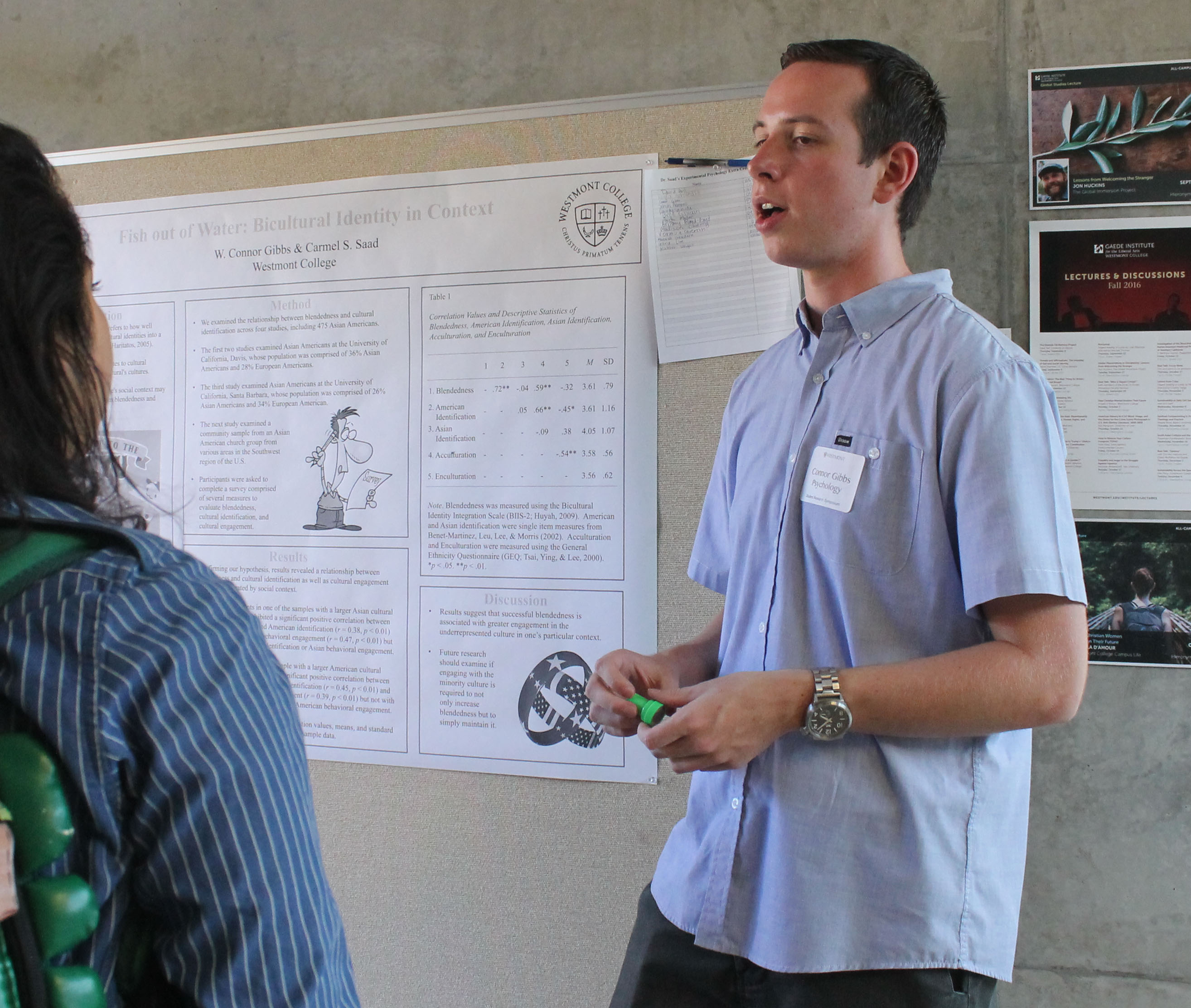 Connor Gibbs is enrolled in UC Santa Barbara’s social psychology doctoral program