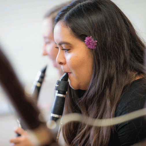 Clarinetist Samila Aquino Holt