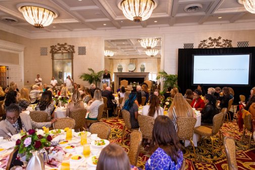 The fifth annual Westmont Women’s Leadership Luncheon at the Four Seasons Biltmore Santa Barbara.