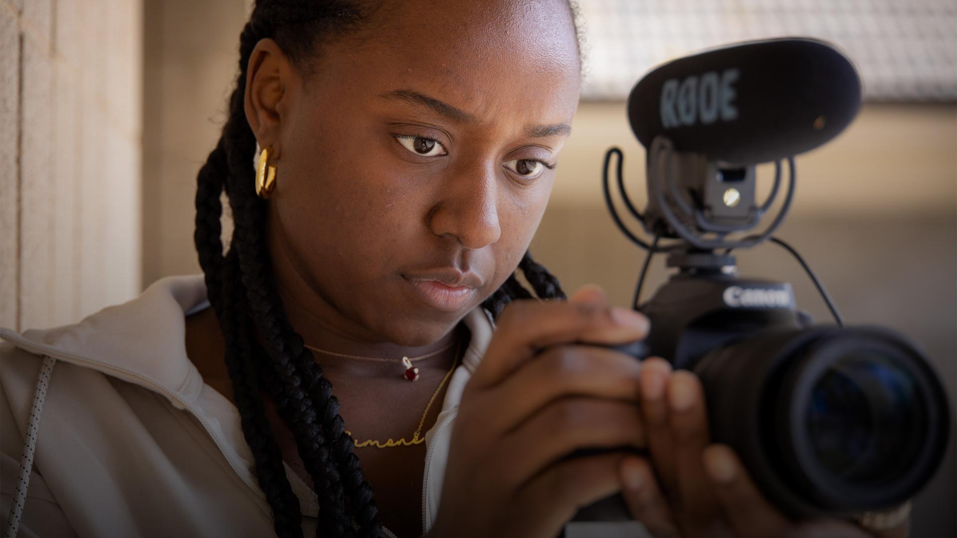 tamia sanders film student