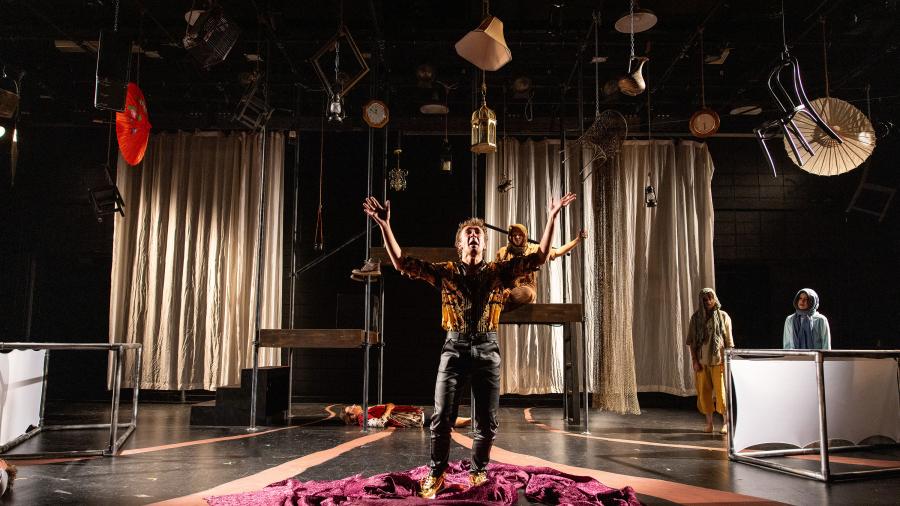 Ily Litonjua's award-winning set design for "Antigonick"