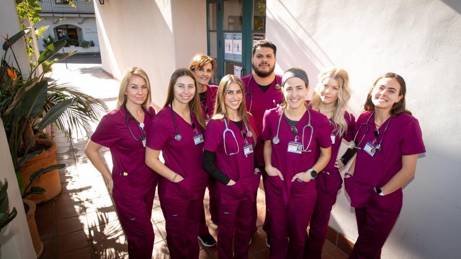 First nursing cohort