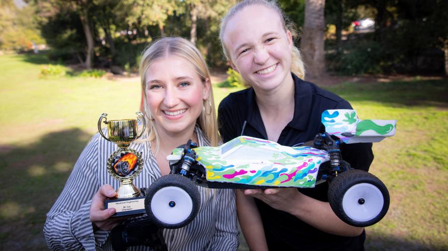 Grace Morgan and Ainsley Martin