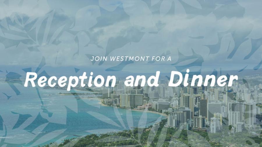 Hawaii reception and dinner header