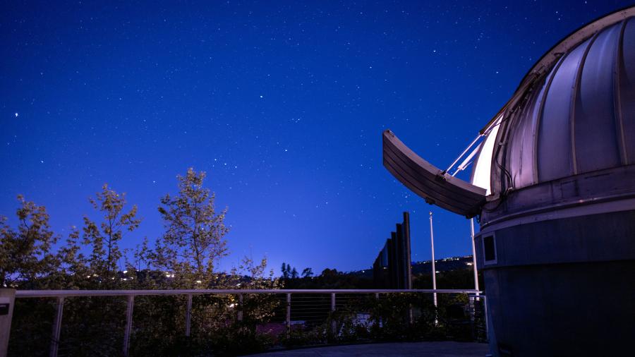 The Westmont Observatory at Night