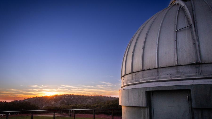 westmont observatory sunset