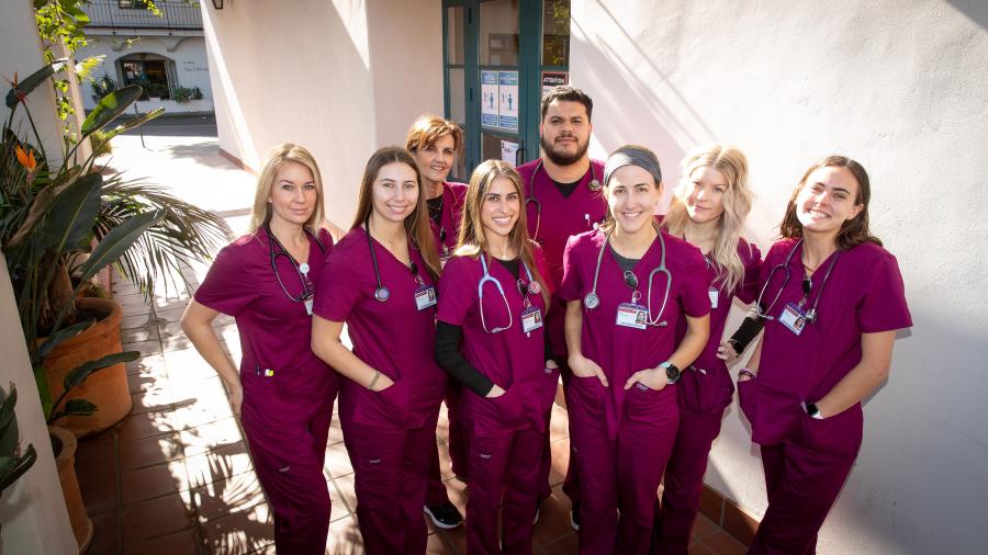 Inaugural Cohort of Nursing Students