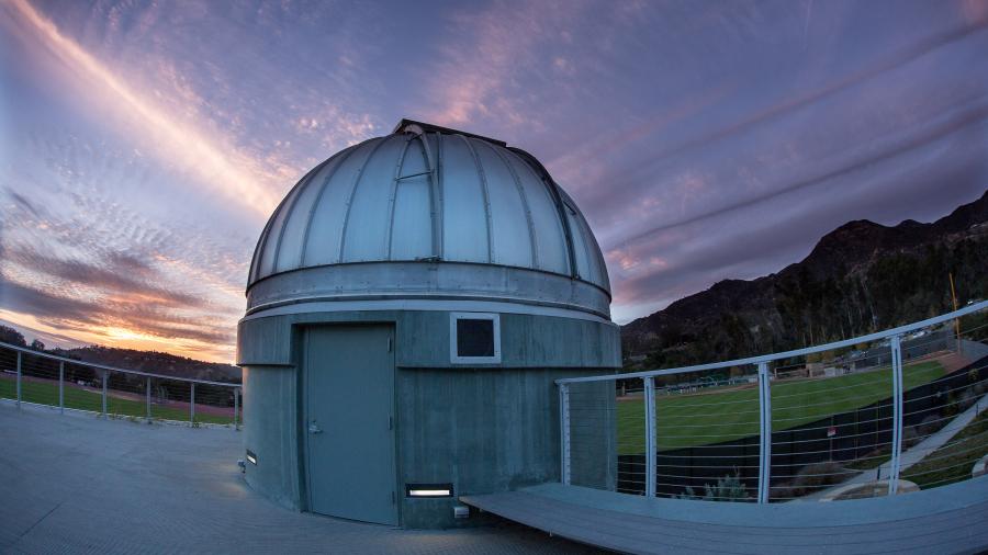 Westmont Observatory Houses the Keck Telescope
