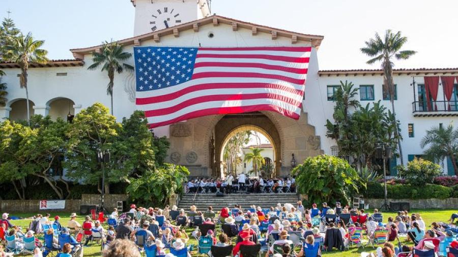 Fourth of July at the Courthouse