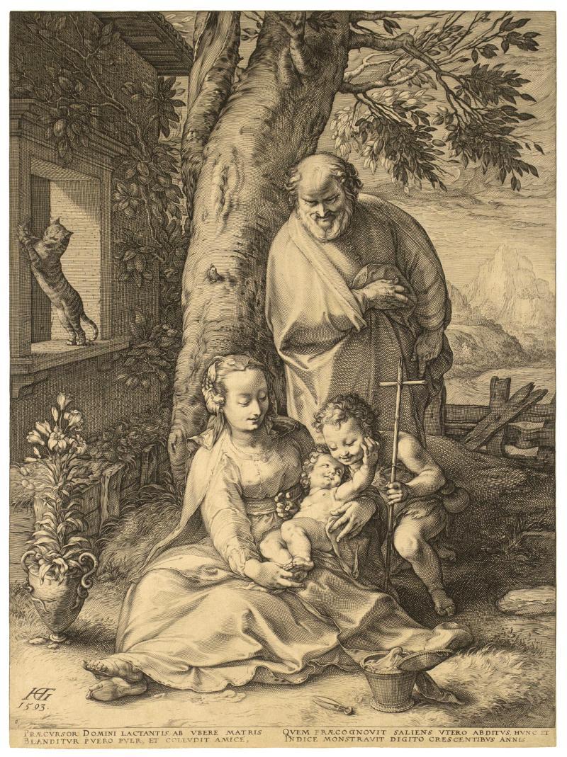Goltzius - The Holy Family