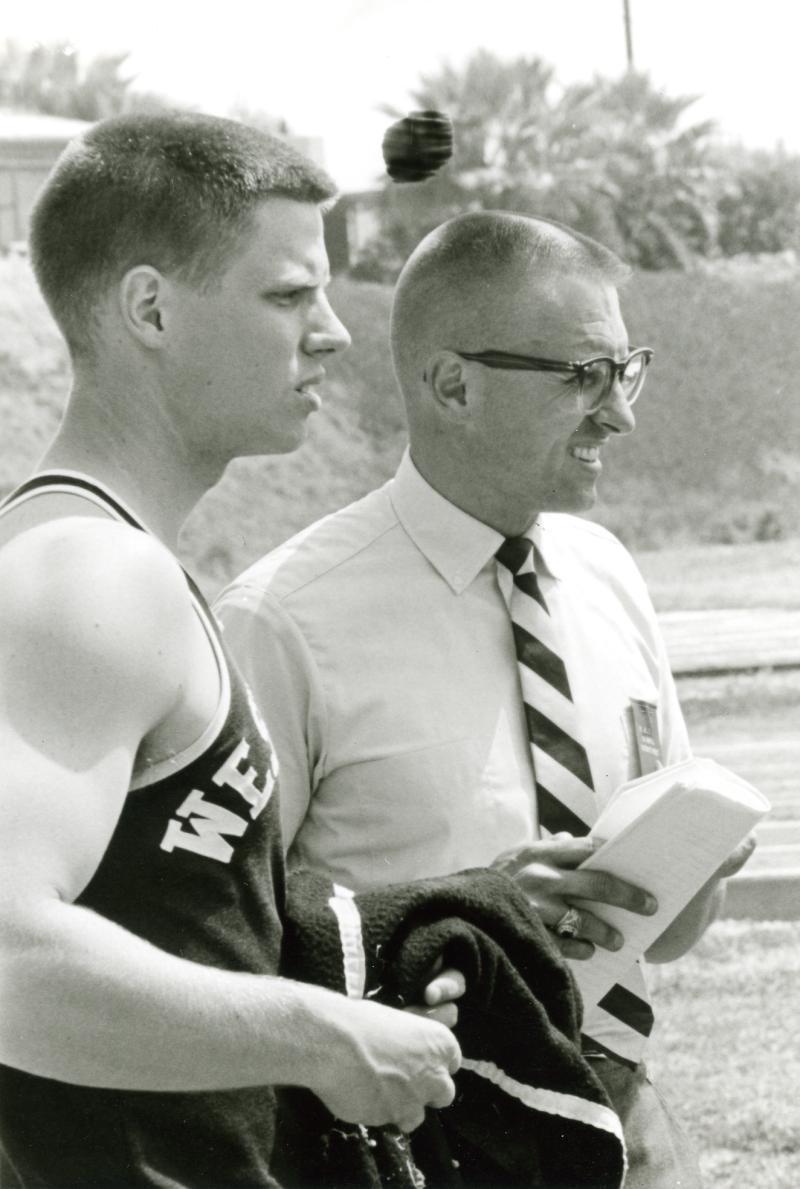 Jim Klein coaching
