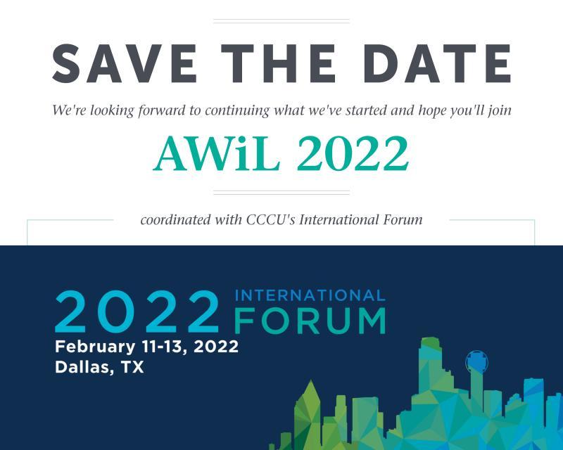 AWIL 22 Save the Date