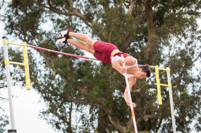 Track and Field Pole vault