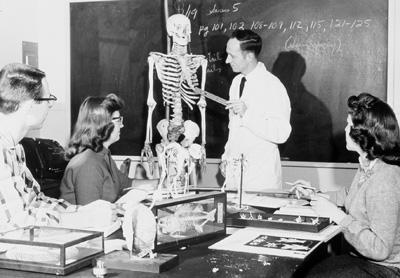 1960s science class