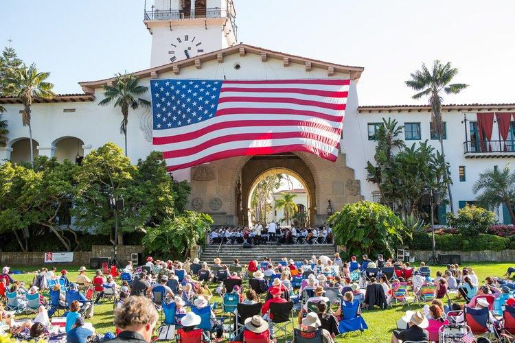 Fourth of July at the Courthouse