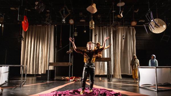 Ily Litonjua's award-winning set design for "Antigonick"