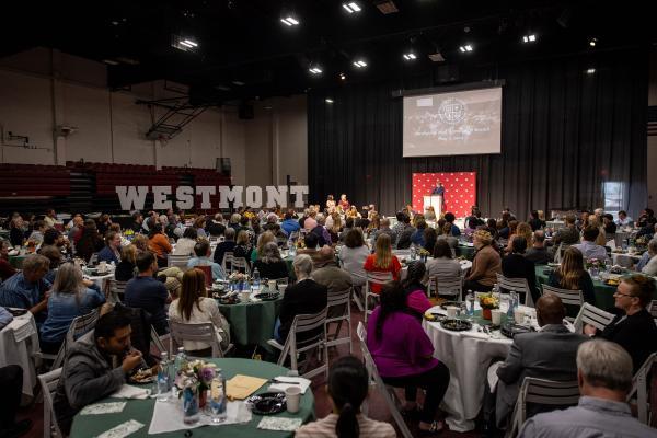 Awards Brunch in Murchison Gym