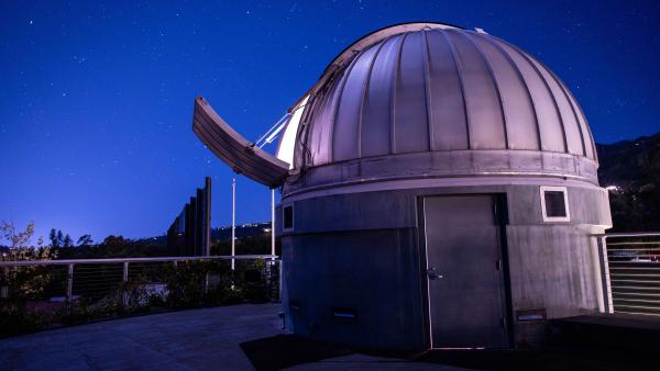 Westmont Observatory Houses the Keck Telescope