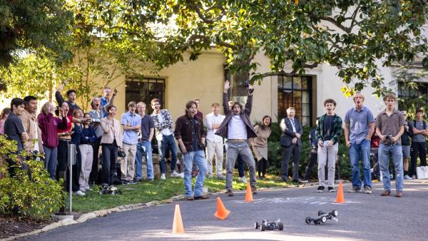 Engineers Ride Crash Course to Victory