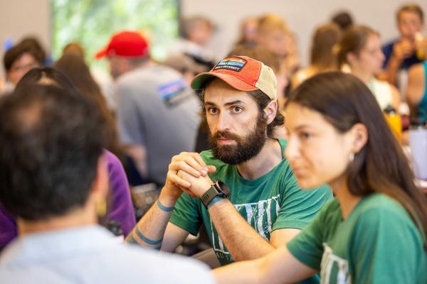Participants discuss climate change solutions