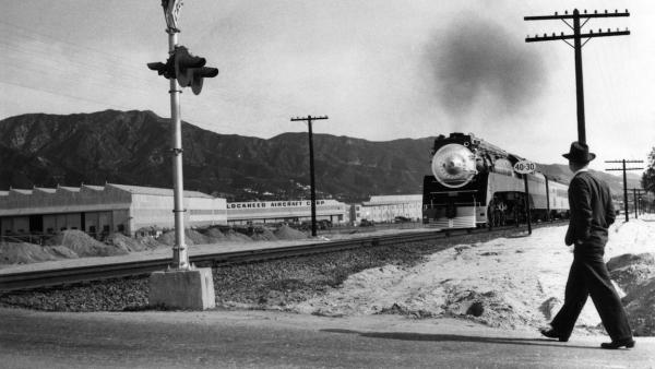 Ansel Adams Lockheed-Plant-in-Burbank-From-Afar