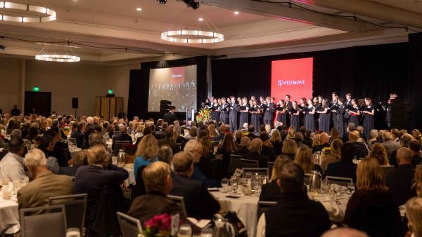Westmont President's Breakfast Wide Room