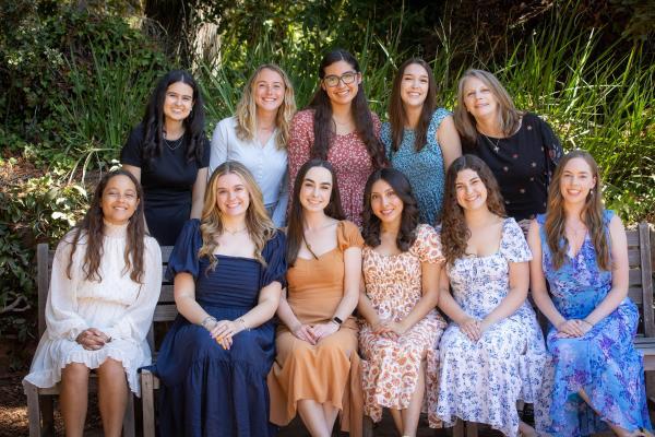 Head of the Class: Hannah Goodloe, Carissa Corrigan, Allyson Hawkins, Taylie Scott, Natalie Streed, Kelly Vivanco, Alyssa Hernandez, Maddy Janzen, Becky Huff, Heather Roell and Elizabeth Callahan