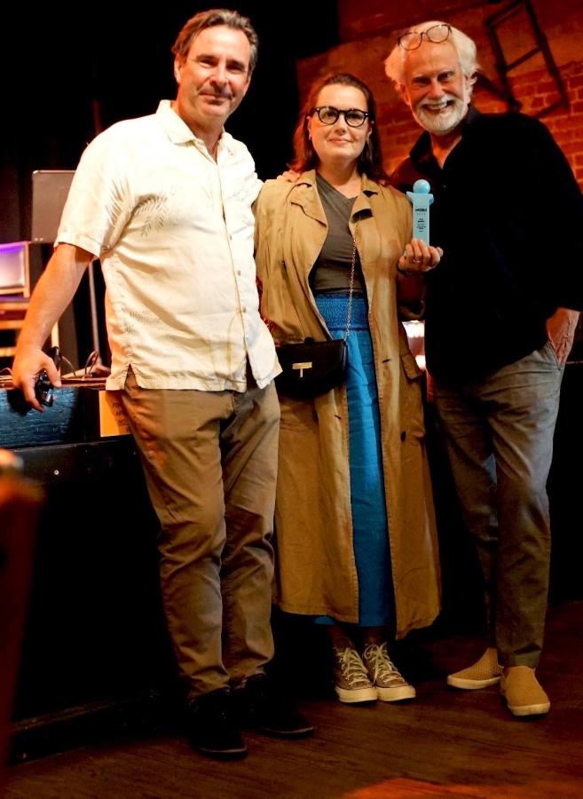 Mitchell Thomas, Yulya Dukhovny and John Blondell at the Indy Awards