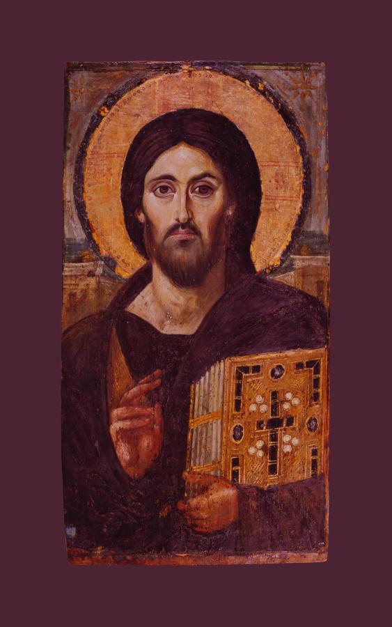 Sinai Icon of Christ MID-6TH CENTURY Jesus through the Centuries