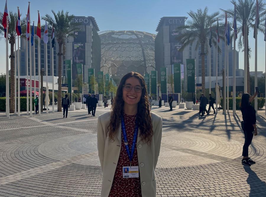 Analee Josselyn at the UN Climate Conference