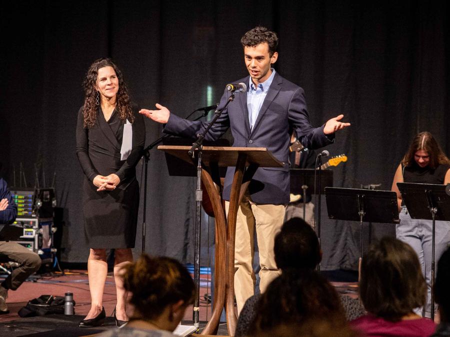 Andreas Olvera Speaks in Chapel 