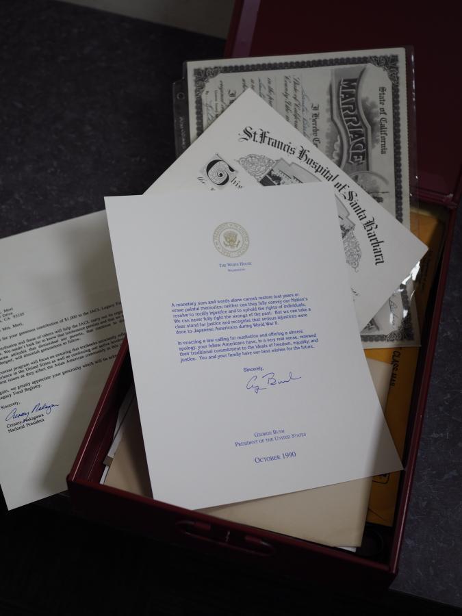 Joe Mori kept the apology letter in his safety deposit box, along with indispensable documents like his birth certificate and marriage license.