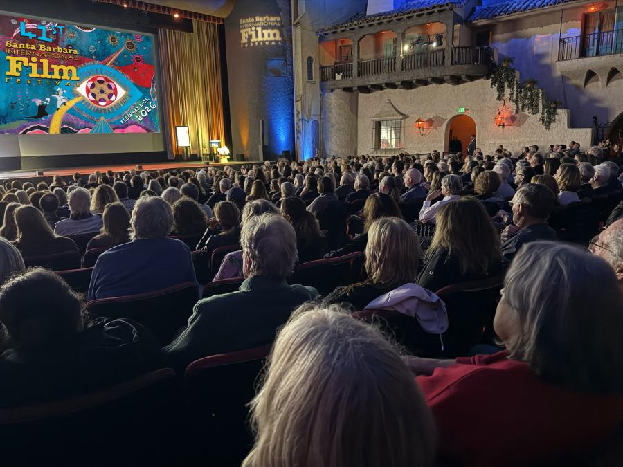 Santa Barbara's Historic Arlington Theatre during SBIFF 2026