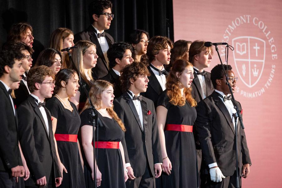The Westmont College Choir Performs at the Breakfast