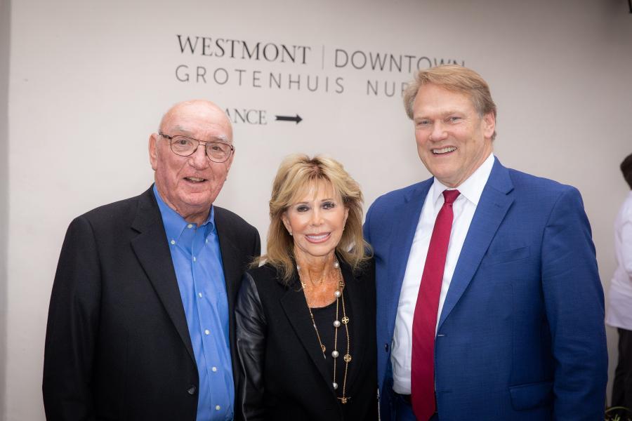 David and Anna Grotenhuis with Gayle D. Beebe