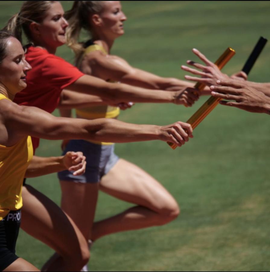 German Track Team Runners