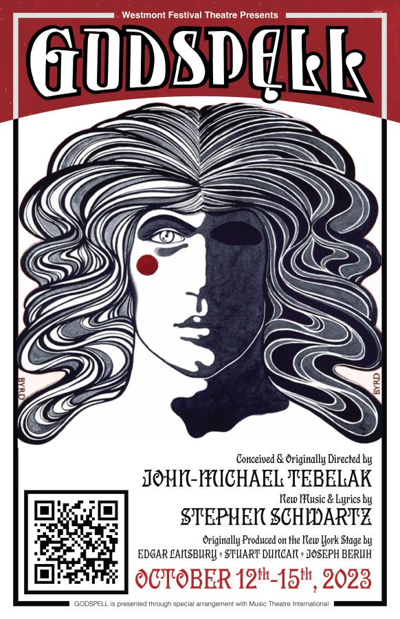 Godspell Poster Design by Creed Bauman '25