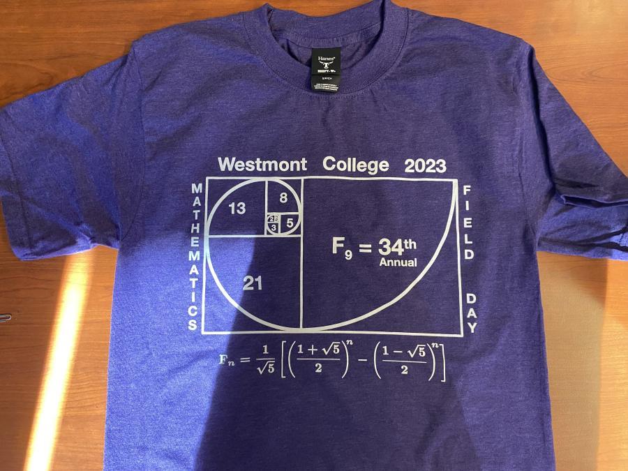 Math Contest Fibonacci 34 T-shirt