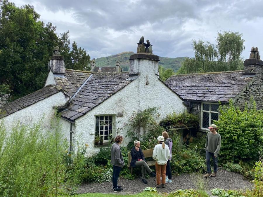 Dove Cottage in Grasmere, England 