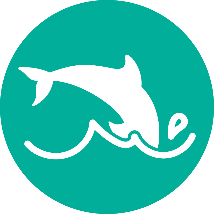 Dolphin Icon Green